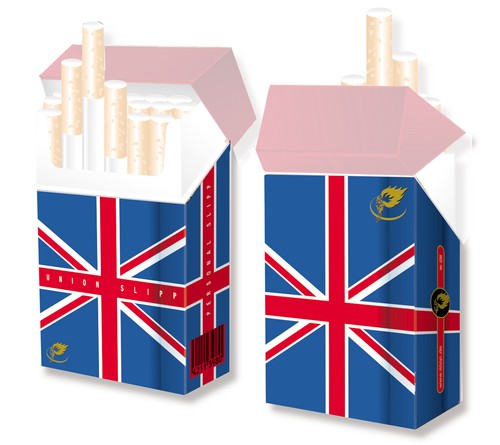 Britscher zigarettenschachtel - britscher,