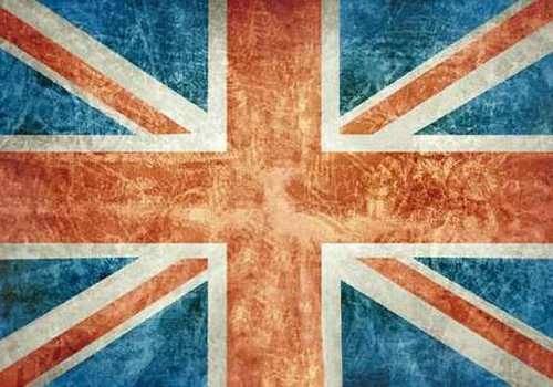 Union jack vintage aufkleber - union,